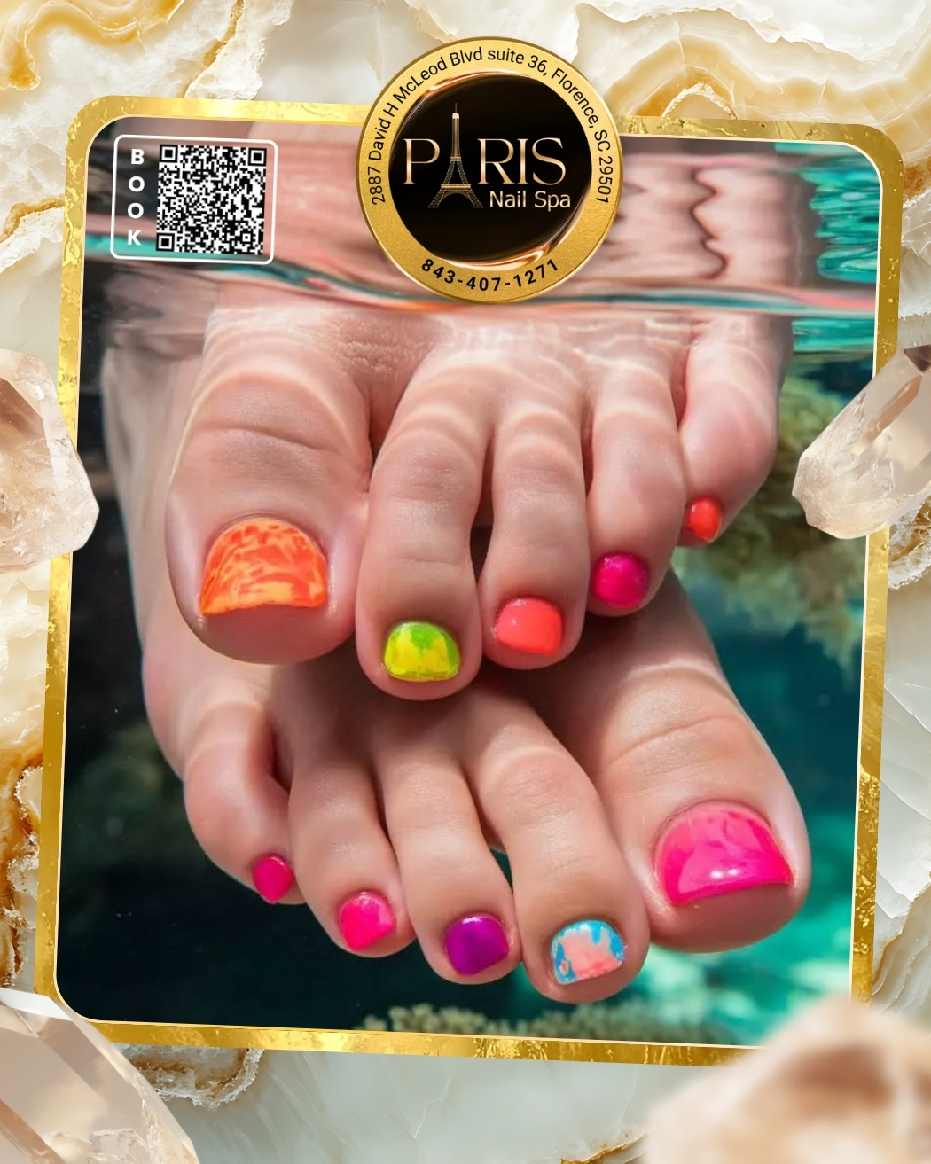 Trending nail art this summer -  Paris Nail Spa